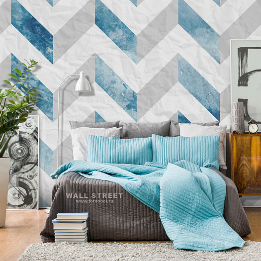 Фотообои в интерьере артикул Geometry 28, GEOMETRY, Wall street Фотообои в интерьере артикул Geometry 28, GEOMETRY, Wall street