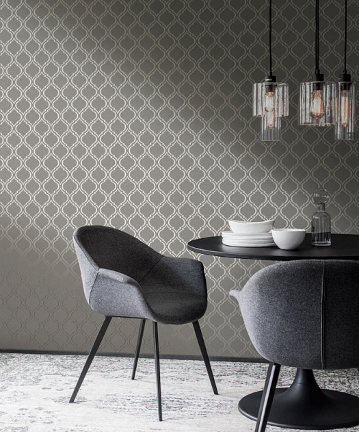 Обои в интерьере артикул 36665-2, Di Seta, AS Creation Обои в интерьере артикул 36665-2, Di Seta, AS Creation