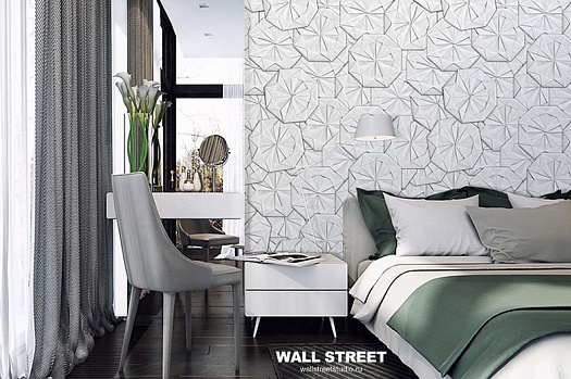 Фотообои в интерьере артикул Grayscale 18, ОТТЕНКИ СЕРОГО / GRAYSCALE, Wall street