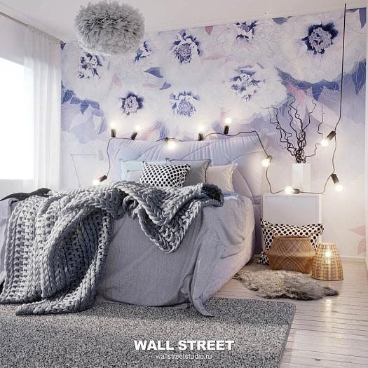 Фотообои в интерьере артикул Florescence 1, РАСЦВЕТ / FLORESCENCE, Wall street Фотообои в интерьере артикул Florescence 1, РАСЦВЕТ / FLORESCENCE, Wall street