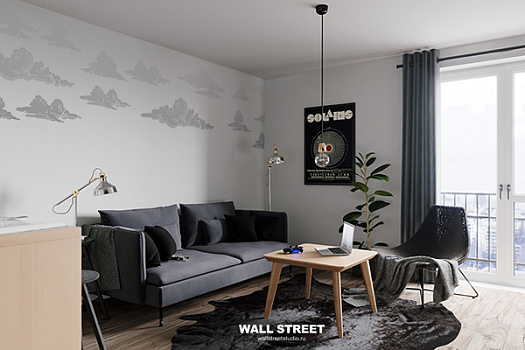 Фотообои в интерьере артикул Grayscale 24, GRAYSCALE, Wall street Фотообои в интерьере артикул Grayscale 24, GRAYSCALE, Wall street