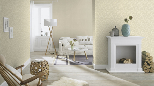 Обои в интерьере артикул 968569, Chatelaine III, Rasch