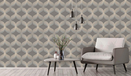 Обои в интерьере артикул 4231-9, Инфинити, МОФ Обои в интерьере артикул 4231-9, Инфинити, МОФ