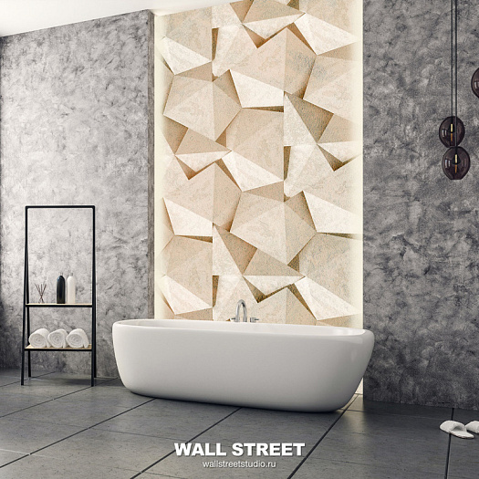 Фотообои в интерьере артикул 3D Force 5, 3Д СИЛА / 3D FORCE, Wall street