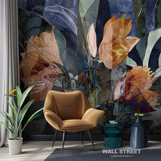 Фотообои в интерьере артикул Astral-20: 2, ASTRAL 20, Wall street Фотообои в интерьере артикул Astral-20: 2, ASTRAL 20, Wall street